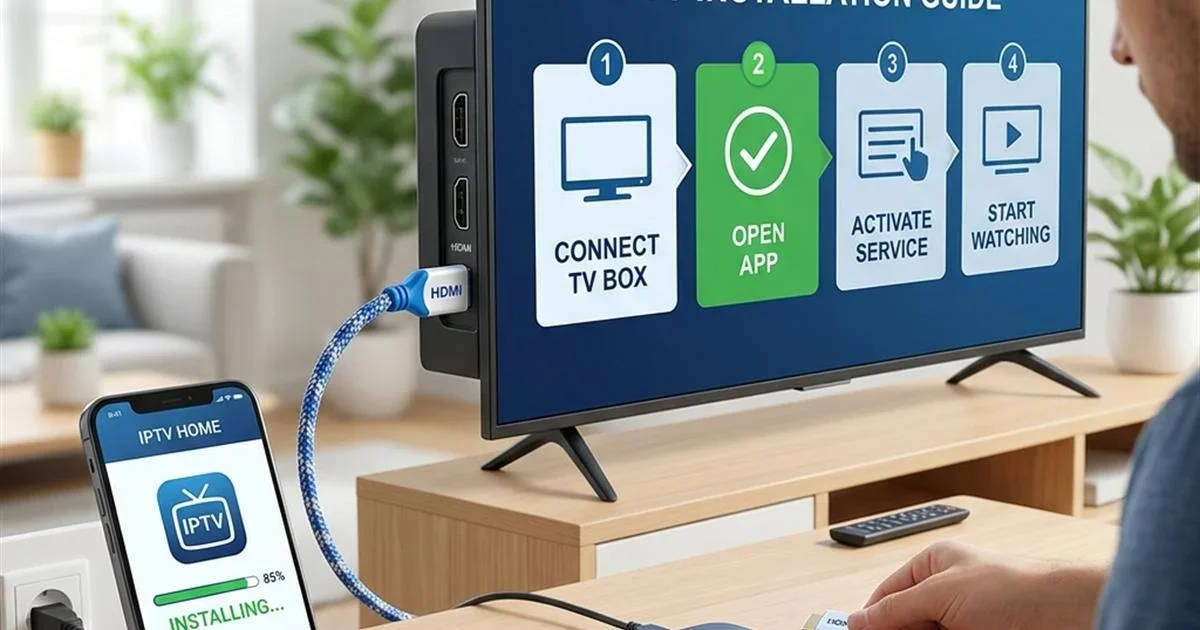 Tutorial de instalação Smart TV Host IPTV